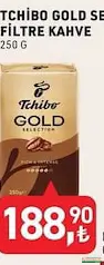 TCHİBO GOLD SELECTİON FİLTRE KAHVE 250 G fiyat ve kampanya bilgisi